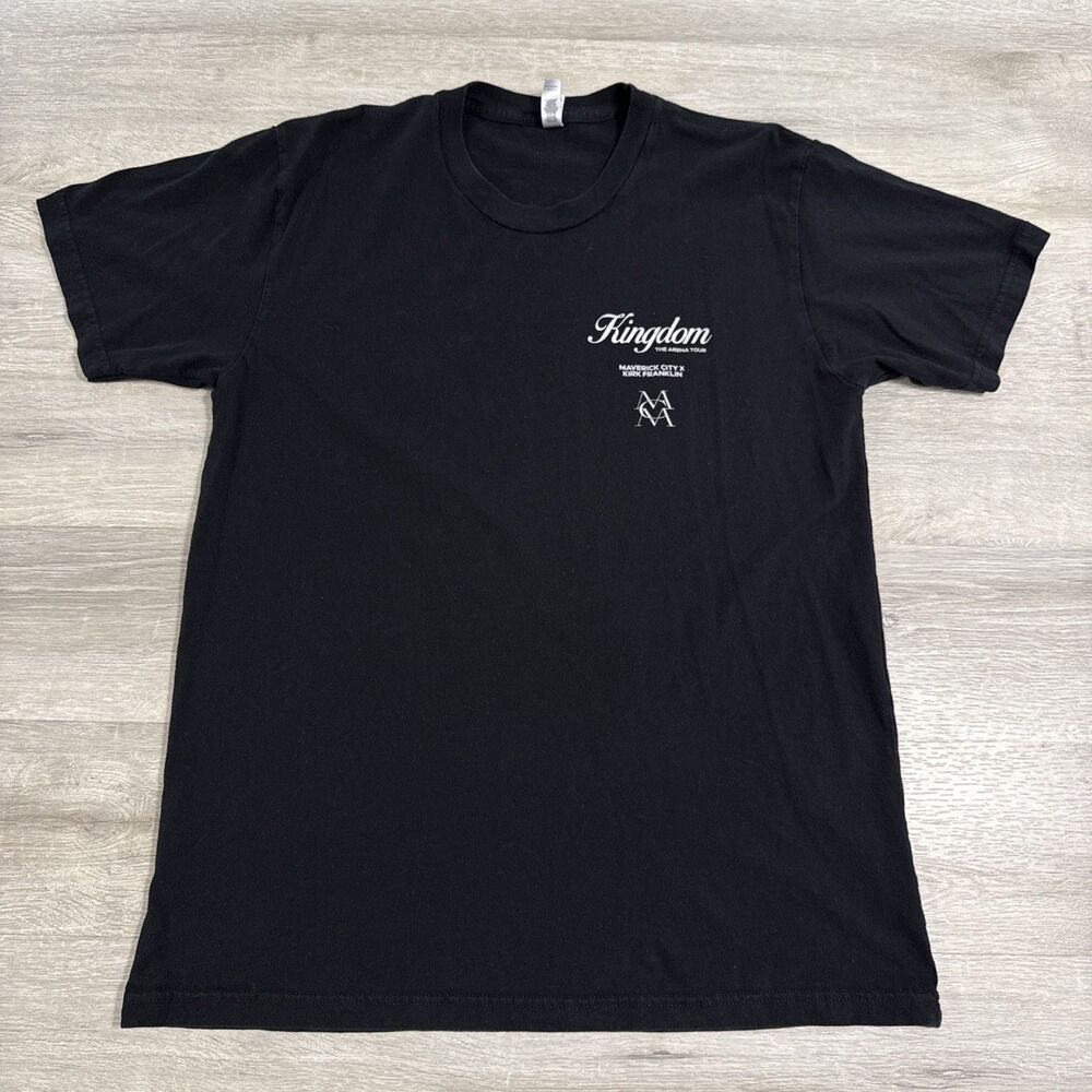 Maverick City Music Shirt Men’s Large Black Kirk Franklin Kingdom Tour Gospel